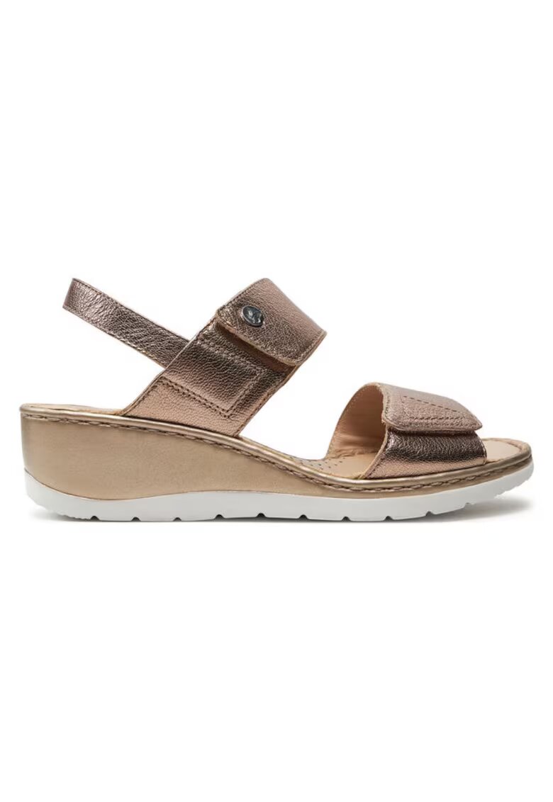 Caprice Sandale dama - 30420715036 - Piele naturala - Auriu