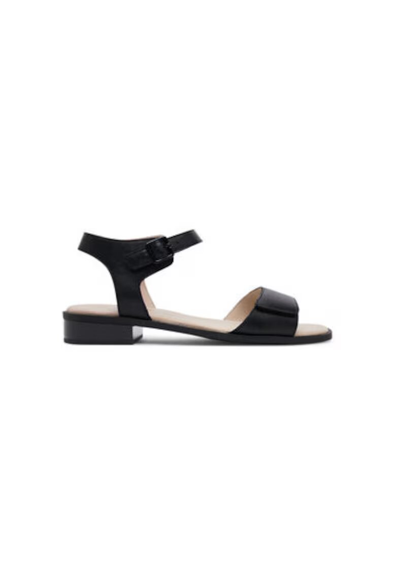 Caprice Sandale dama - 9-28202-44 - Piele naturala - Negru