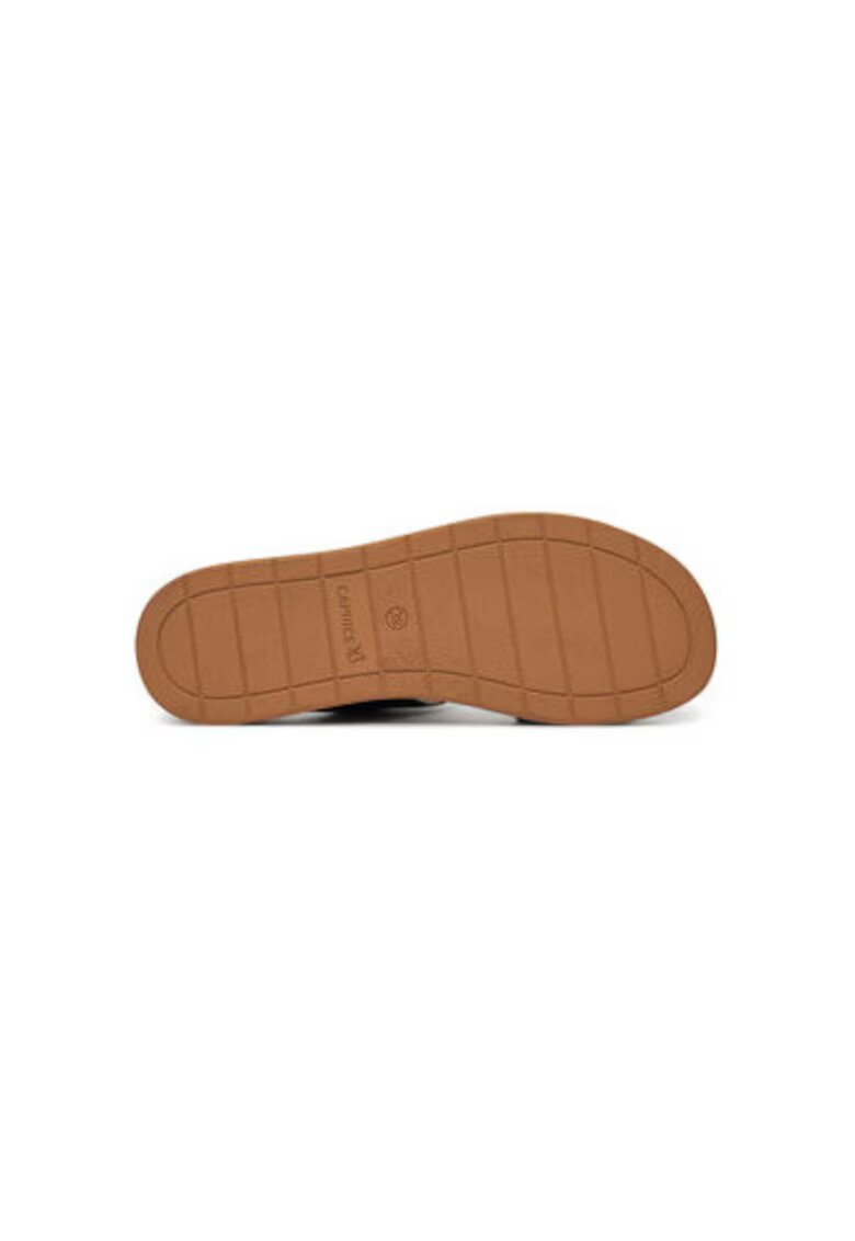 Caprice Sandale dama - 9-28207-44 - Piele naturala - Negru - Negru
