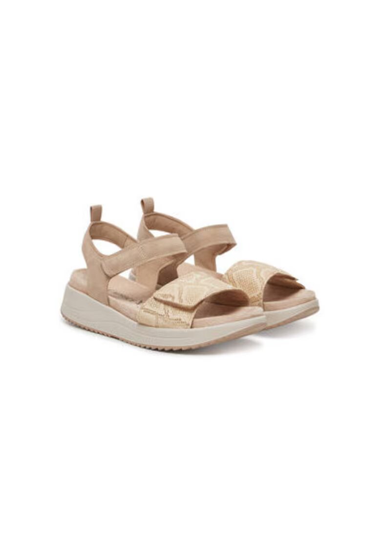 Caprice Sandale dama - 9-28702-42 - Piele naturala - Bej