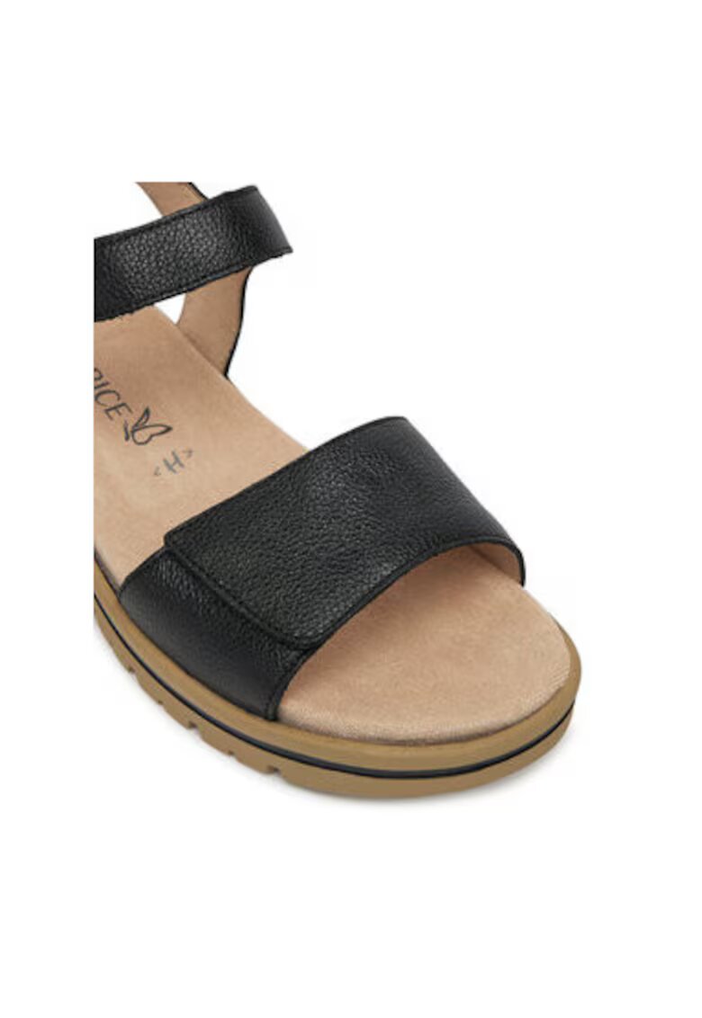 Caprice Sandale dama - 9-28712-44 - Piele naturala - Negru