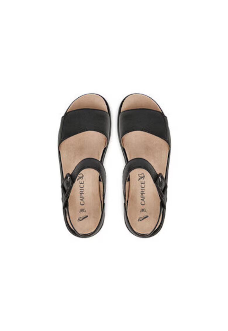 Caprice Sandale dama - 9-28717-44 - Piele naturala - Negru