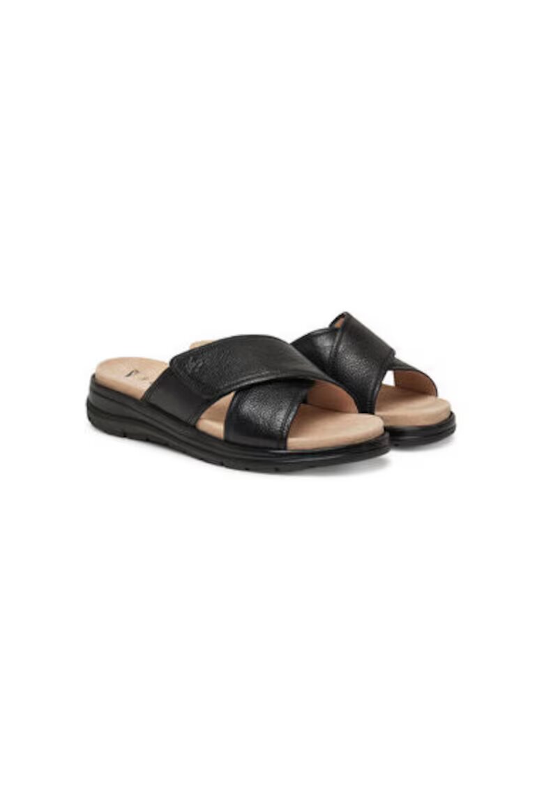 Caprice Slapi dama - 9-27207-44 - Piele naturala - Negru