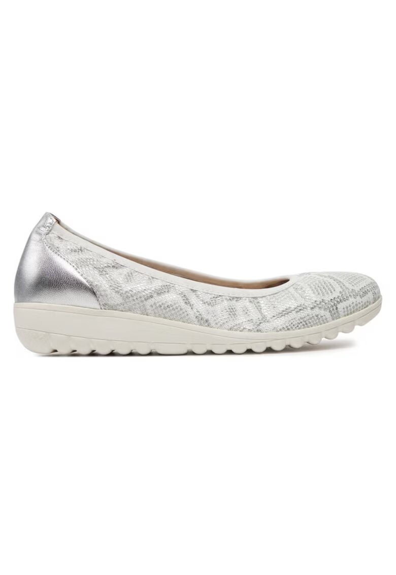Caprice Tenisi dama - 30366100739 - Piele naturala - Argintiu