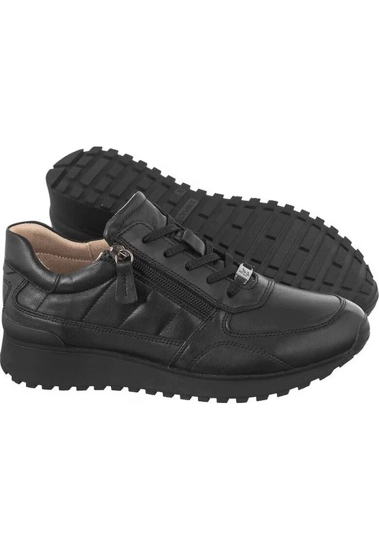 Caprice Tenisi dama 9-23701-41-03F - Piele naturala - Negru