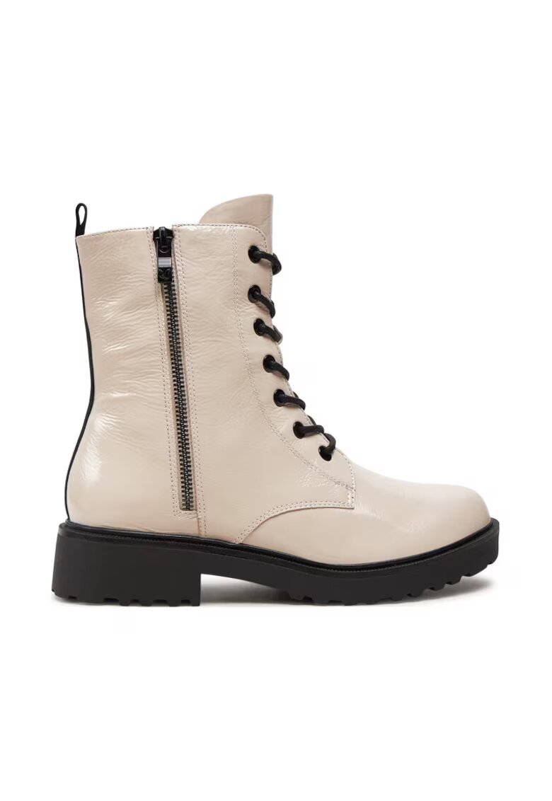 Caprice Trappers 9-25217-43 Alb - Piele lacuita