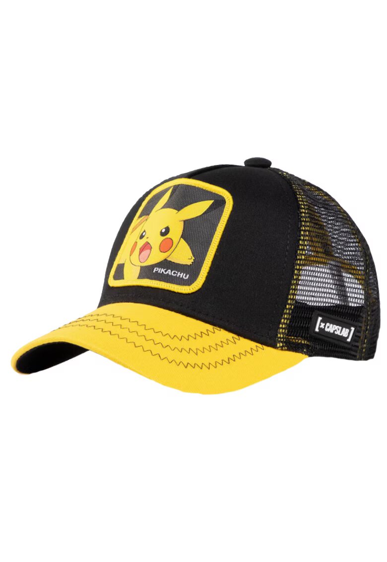 CapsLab Sapca pentru copii - Freegun Pokemon Jr CL-PKM2-3-PIK6 - Negru -