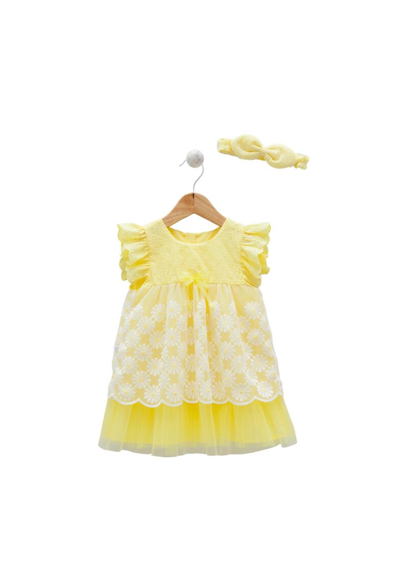 CARAMELL Rochita Fetite - cu Crizanteme - JIK8152 - - Galben - Galben
