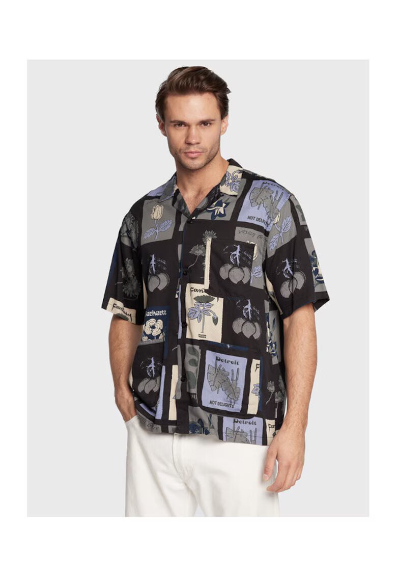 Carhartt WIP Camasa barbati - 300979747 - Bumbac/Tencel - Multicolor - Multicolor
