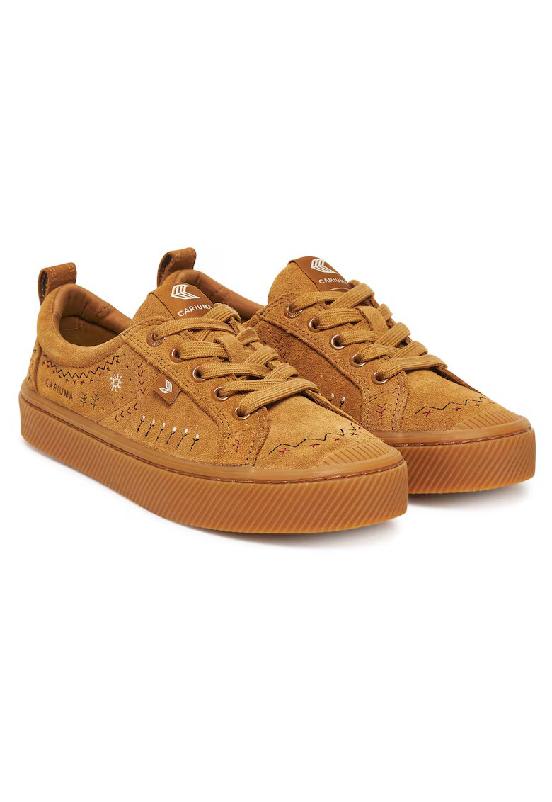 Cariuma Tenisi dama 100102O40W080 - maro - piele naturala