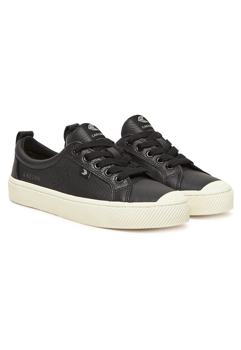 Cariuma Tenisi unisex Black Oca - piele naturala - negru