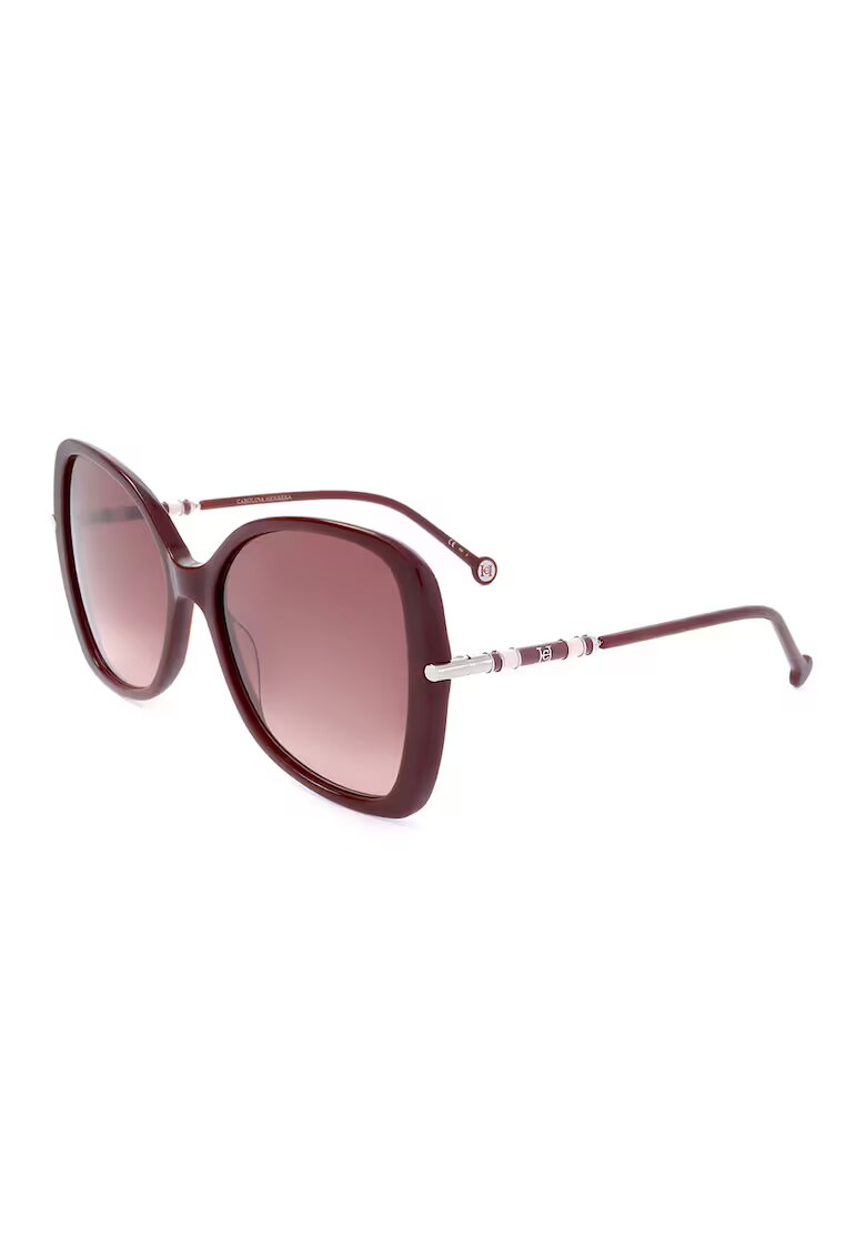 Carolina Herrera Ochelari de soare butterfly cu lentile in degrade