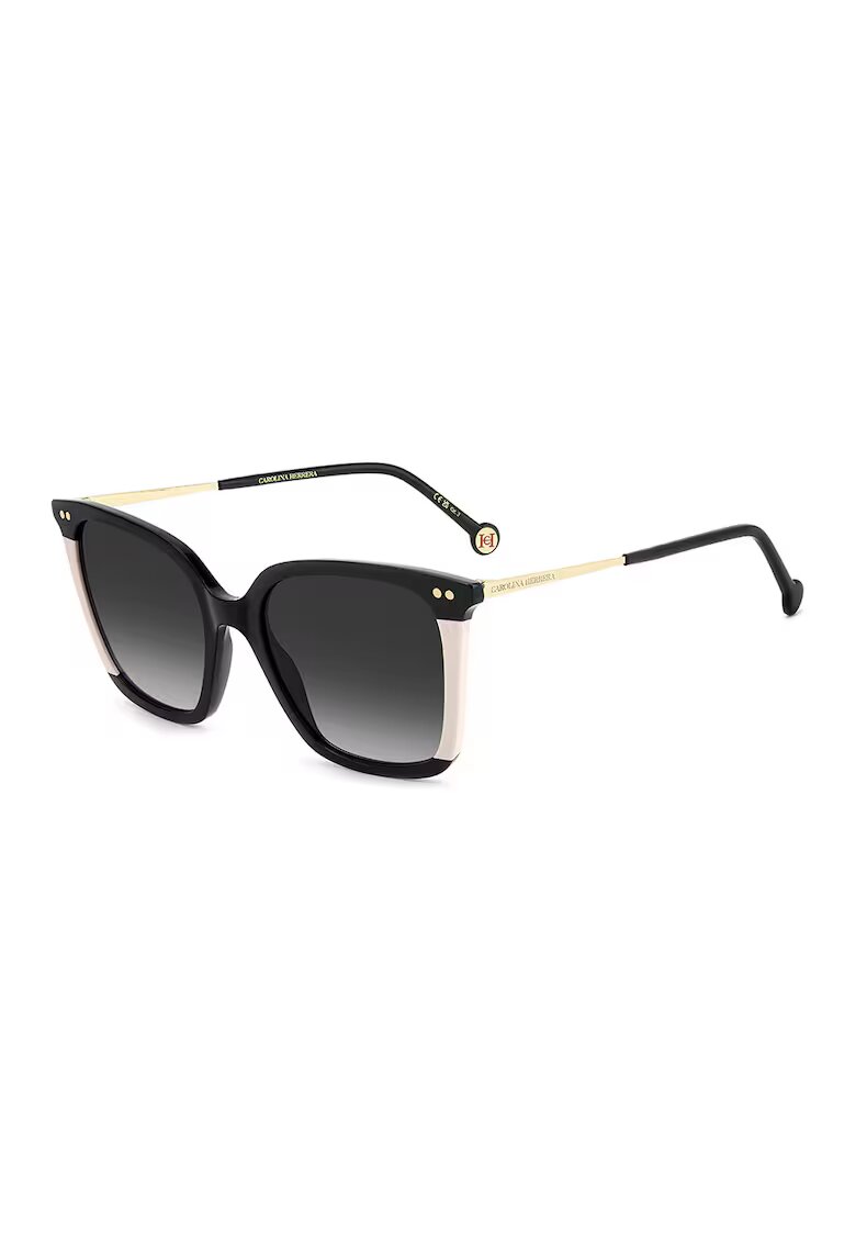 Carolina Herrera Ochelari de soare butterfly cu lentile in degrade - Auriu