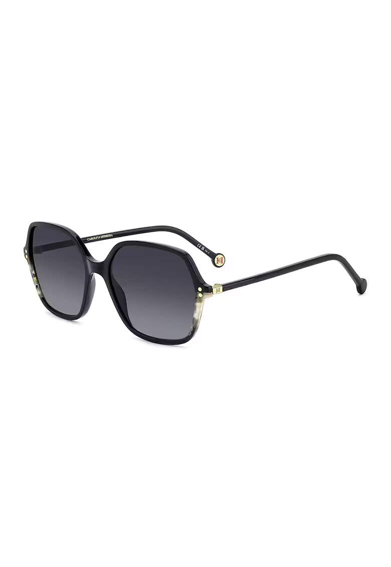 Carolina Herrera Ochelari de soare rotunzi cu lentile in degrade - Negru