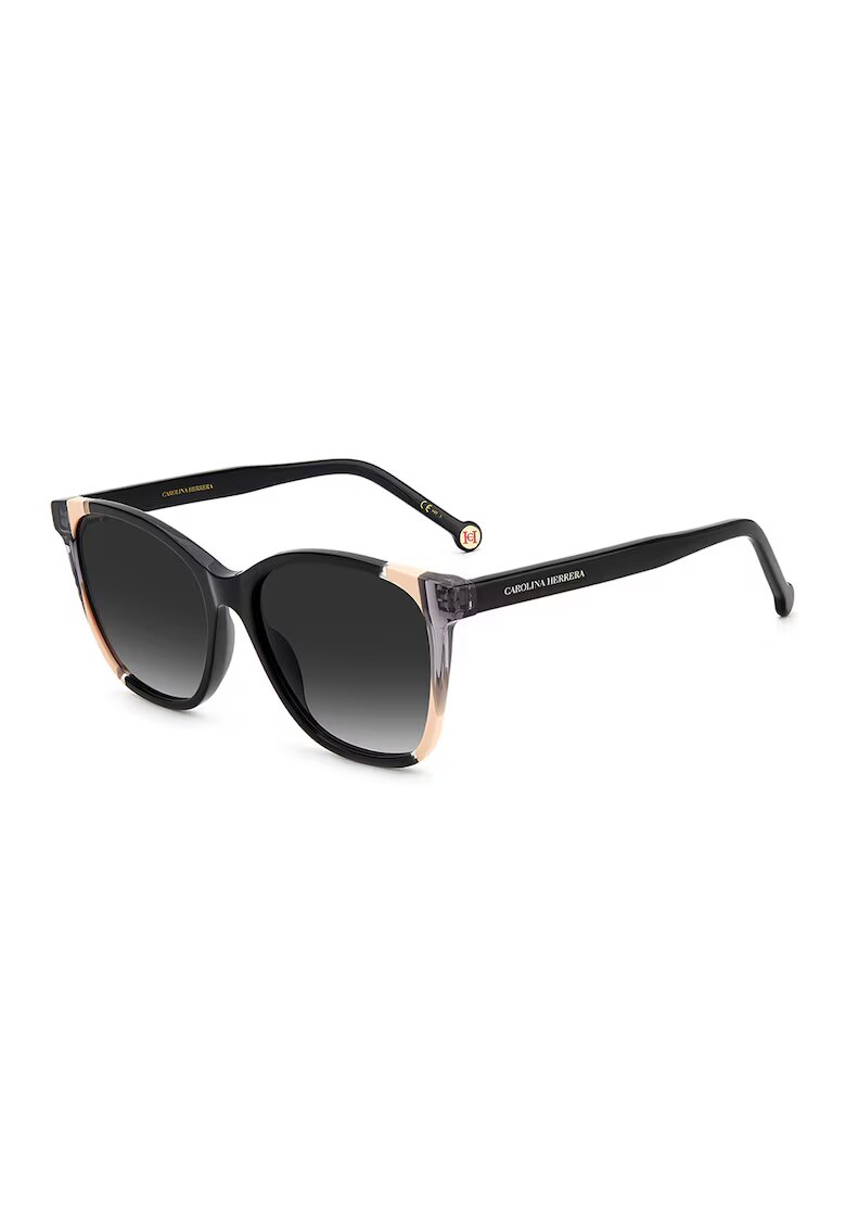 Carolina Herrera Ochelari de soare wayfarer cu lentile in degrade - Negru