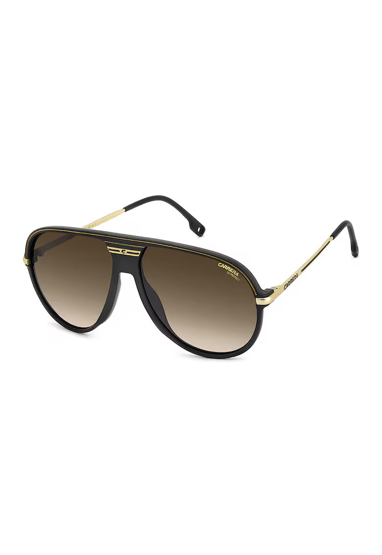 Carrera Ochelari de soare aviator cu logo - Auriu