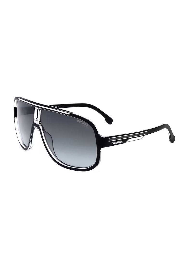 Carrera Ochelari de soare cu lentile polarizate si logo - Negru -