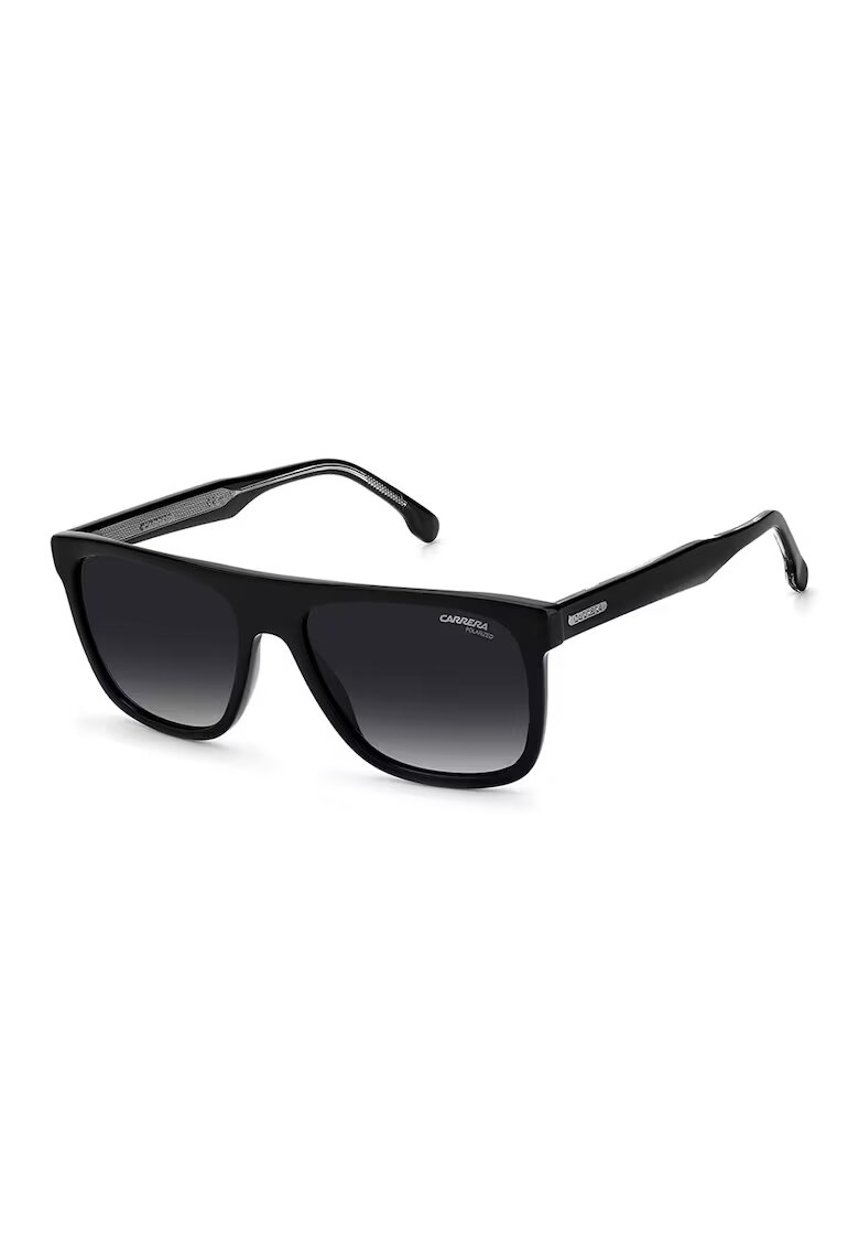 Carrera Ochelari de soare drepunghiulari cu lentile polarizate - Negru