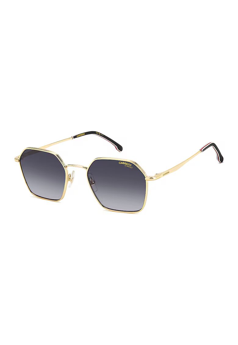 Carrera Ochelari de soare hexagonali cu lentile in degrade