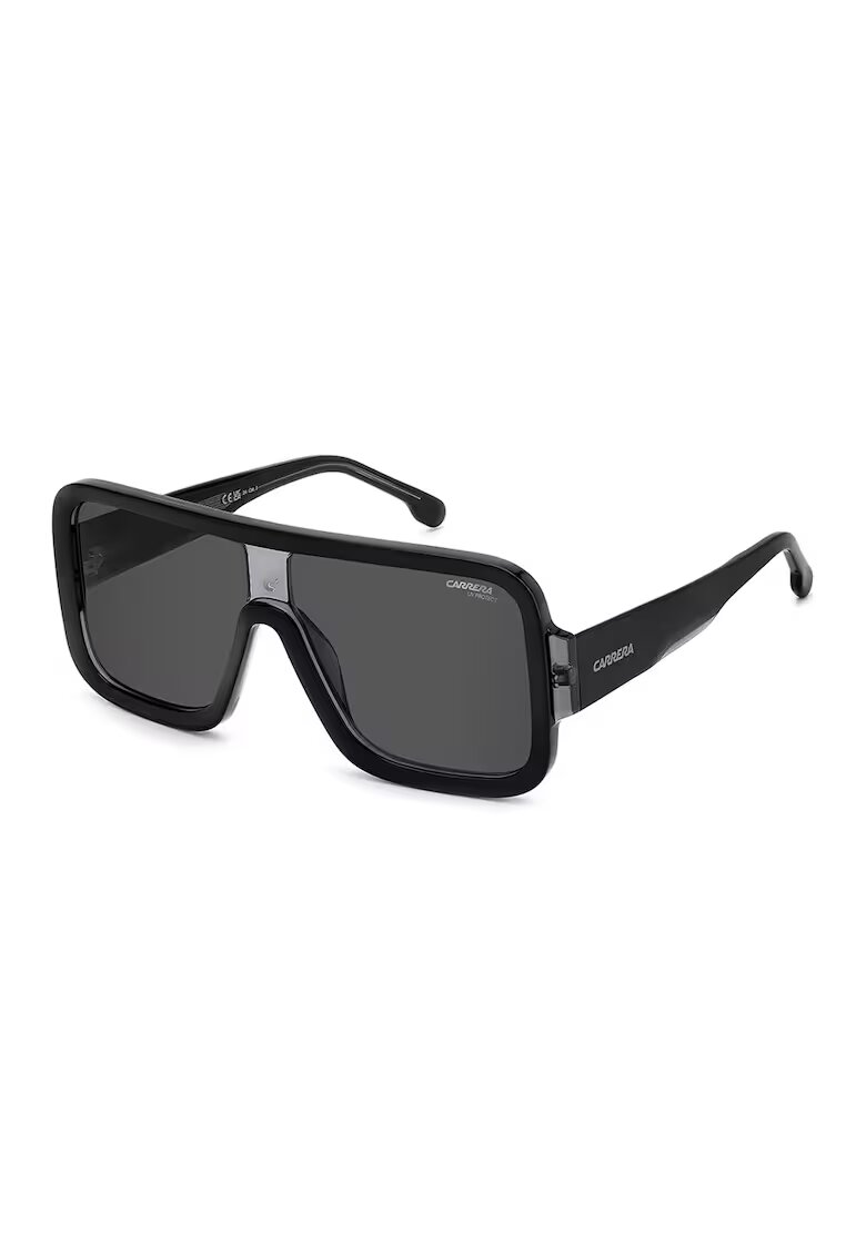 Carrera Ochelari de soare patrati - Negru - Argintiu - - Negru/Argintiu