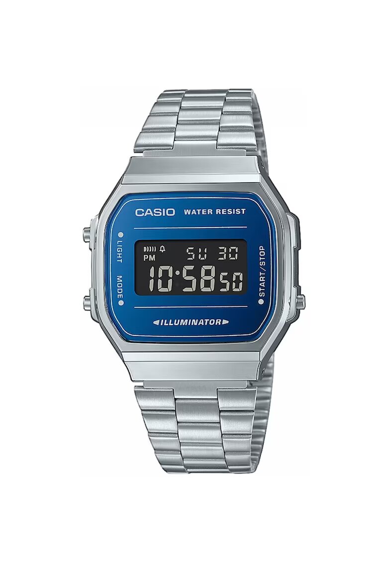 Casio Ceas barbatesc A168WEM-2BEF Quartz Argintiu