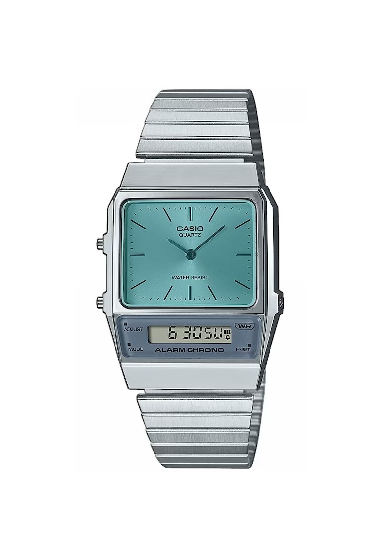 Casio Ceas barbatesc AQ-800EC-2AEF Quartz Argintiu
