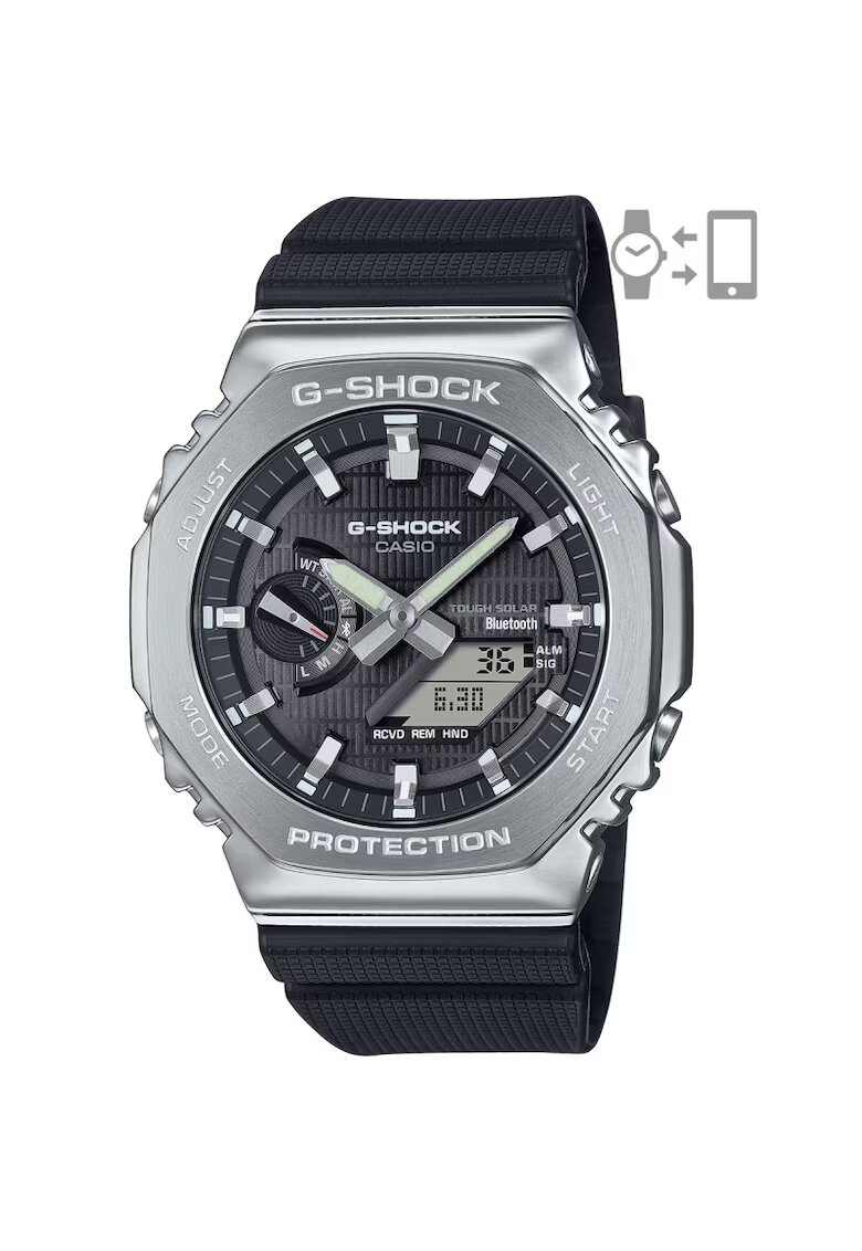 Casio Ceas barbatesc GBM-2100-1AER Quartz Argintiu