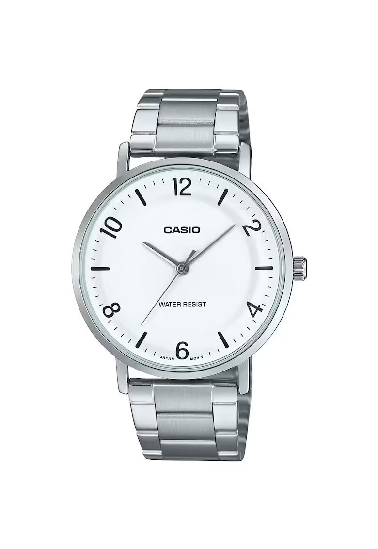 Casio Ceas barbatesc MTP-VT03D-7B elegant alb argintiu 40x8mm