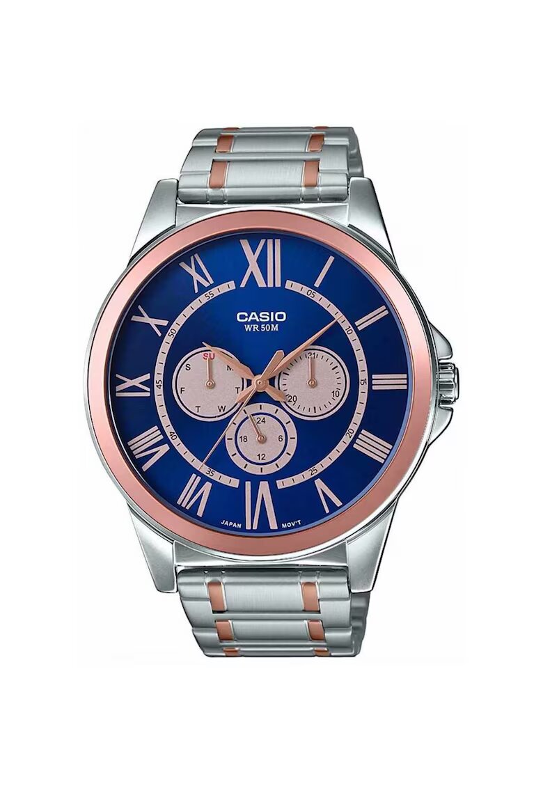 Casio Ceas Barbati - Collection MTP-E MTP-E318 - Argintiu