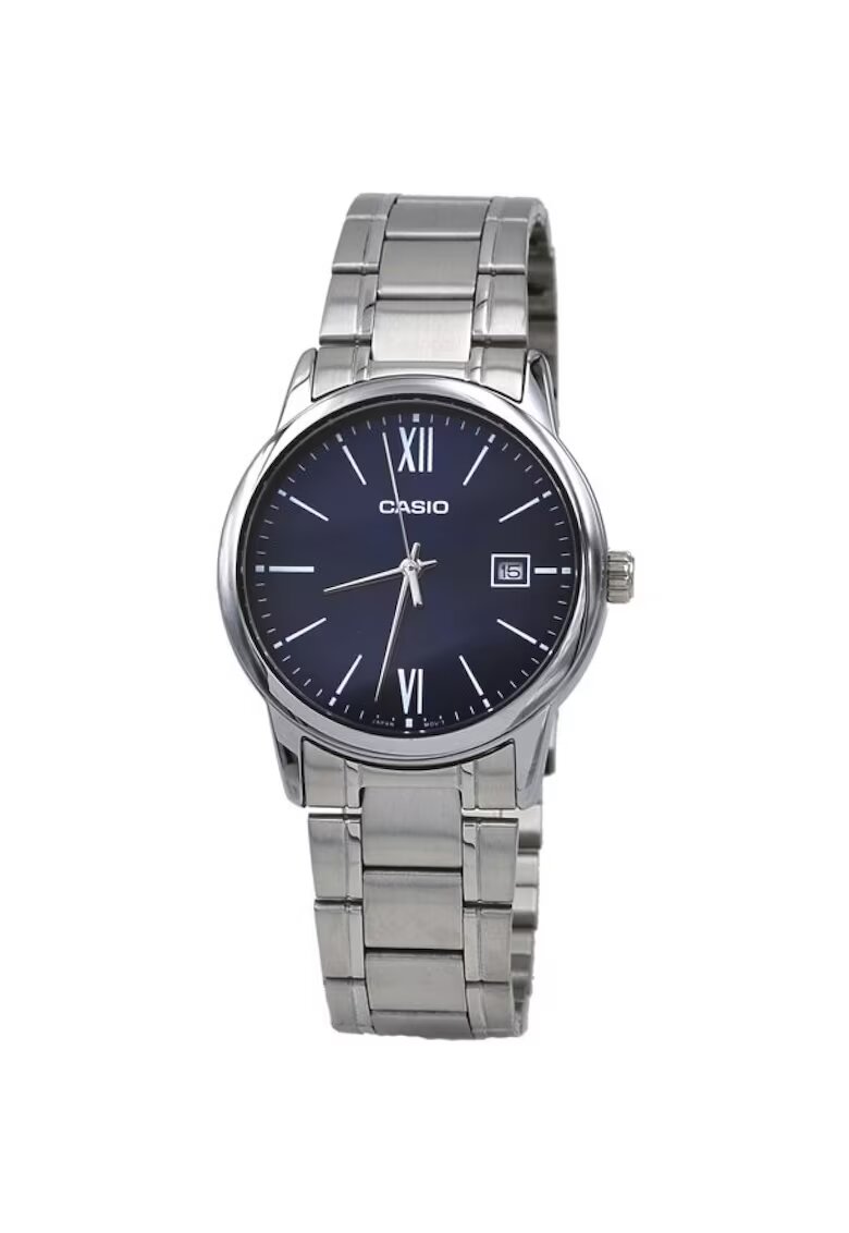 Casio Ceas Barbati - Collection MTP-V005D-1B - Argintiu - Albastru inchis