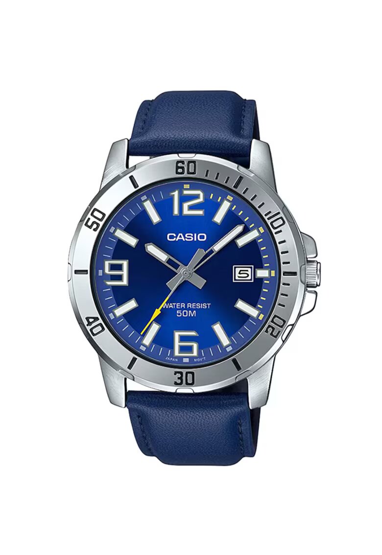 Casio Ceas Barbati - Collection MTP-VD MTP-VD01BL-2B - Argintiu