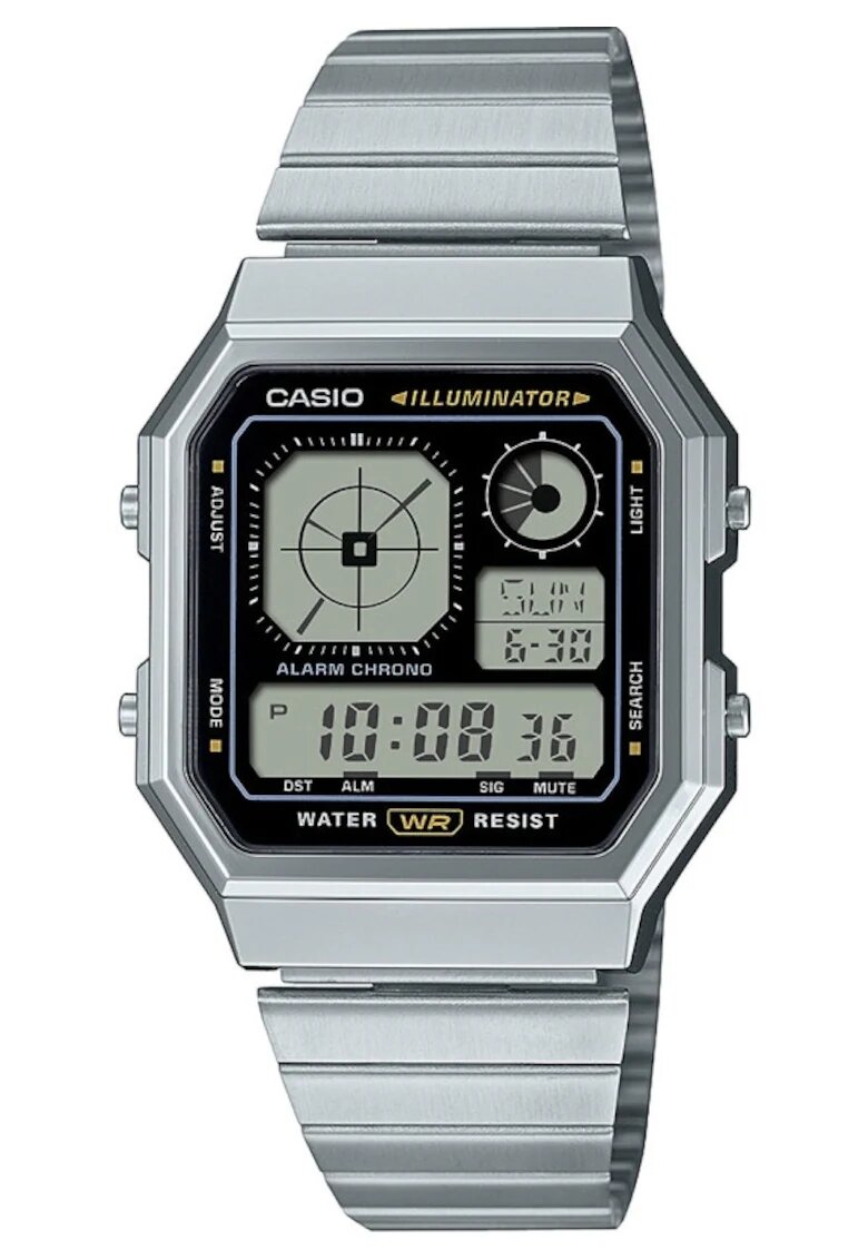 Casio Ceas dama A130WE-1AEF Quartz Argintiu