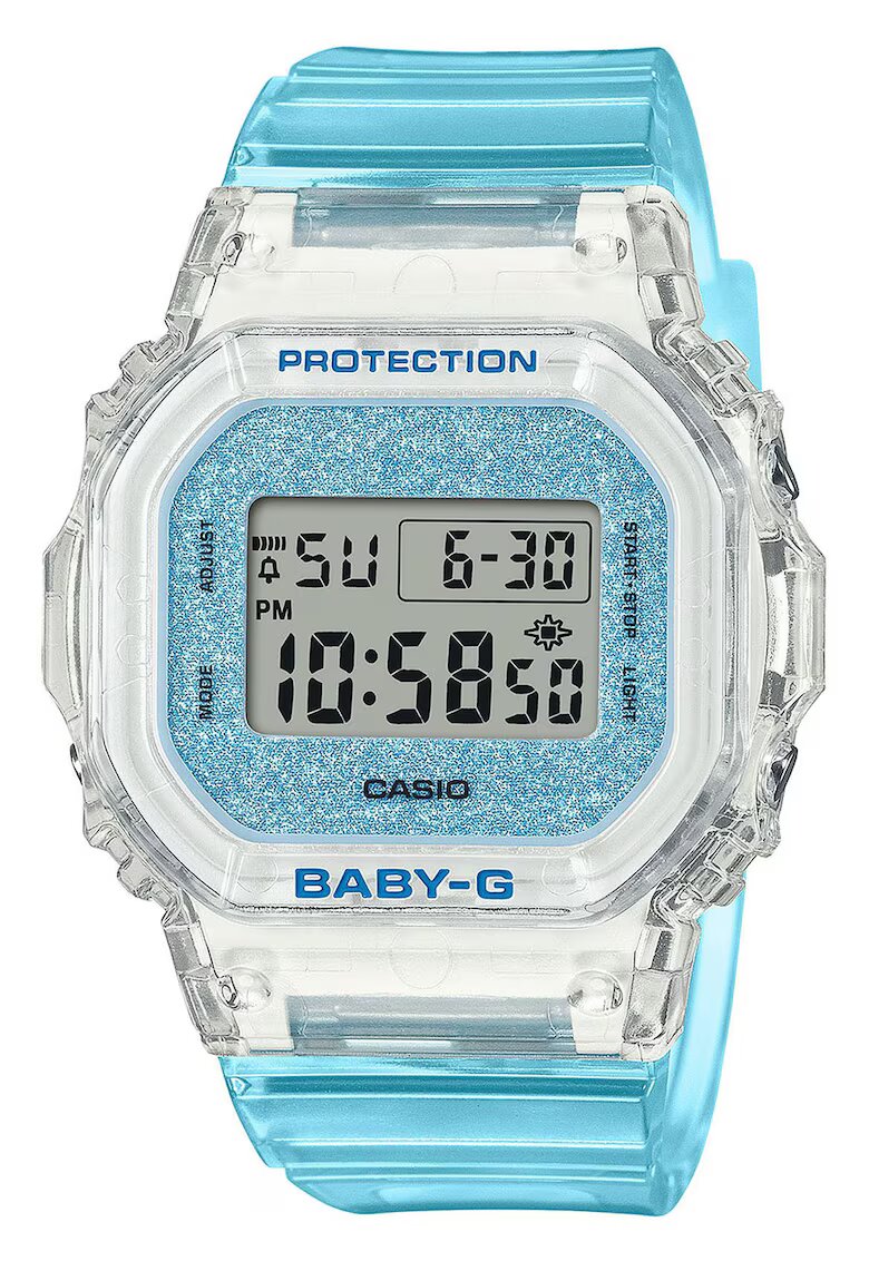 Casio Ceas dama - Baby-G BGD-565GC-2ER - quartz - 38mm - curea cauciuc albastru