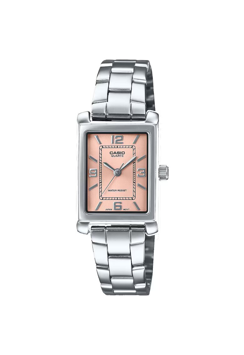 Casio Ceas dama LTP-1234DD - ionizat - bratara inox - cadran roz - 21x07.4mm