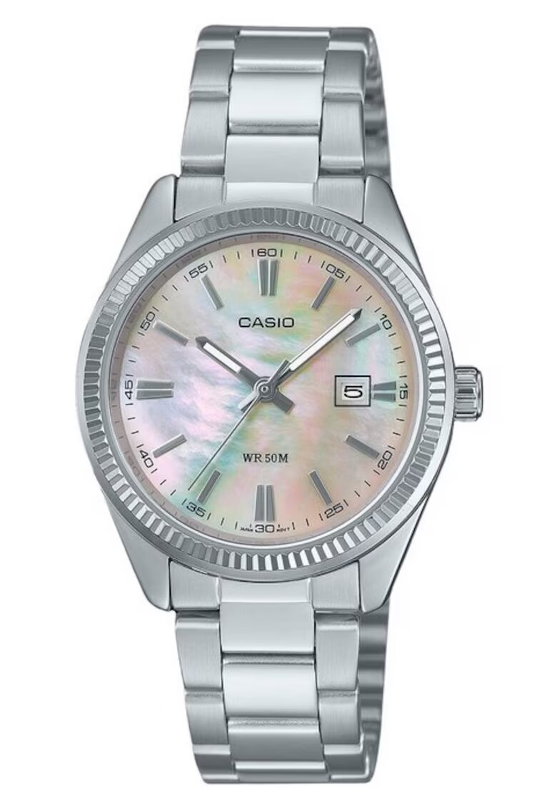 Casio Ceas dama LTP-1302DS-4AV - ionizat - afisaj analog - data - rezistent la apa 50M - 30.2x8.8mm