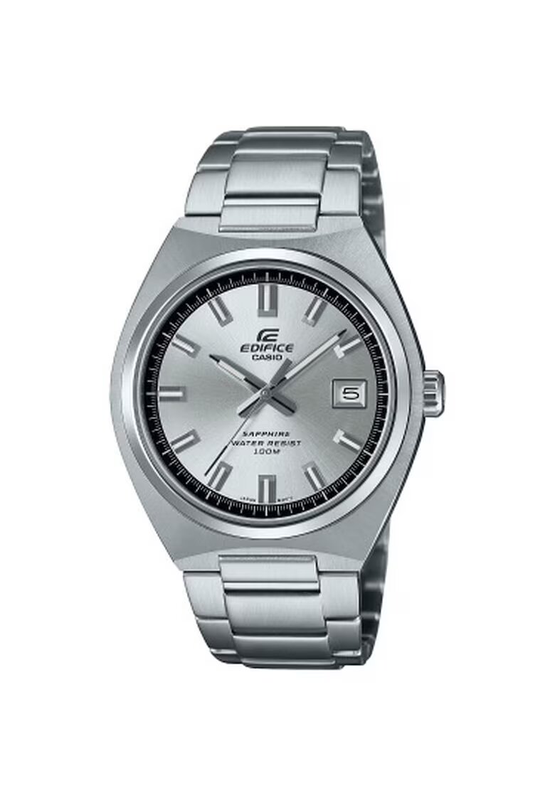 Casio Ceas Edifice EFR-575D-1AEF - argintiu - negru - 41mm - mecanism quartz - bratara din inox