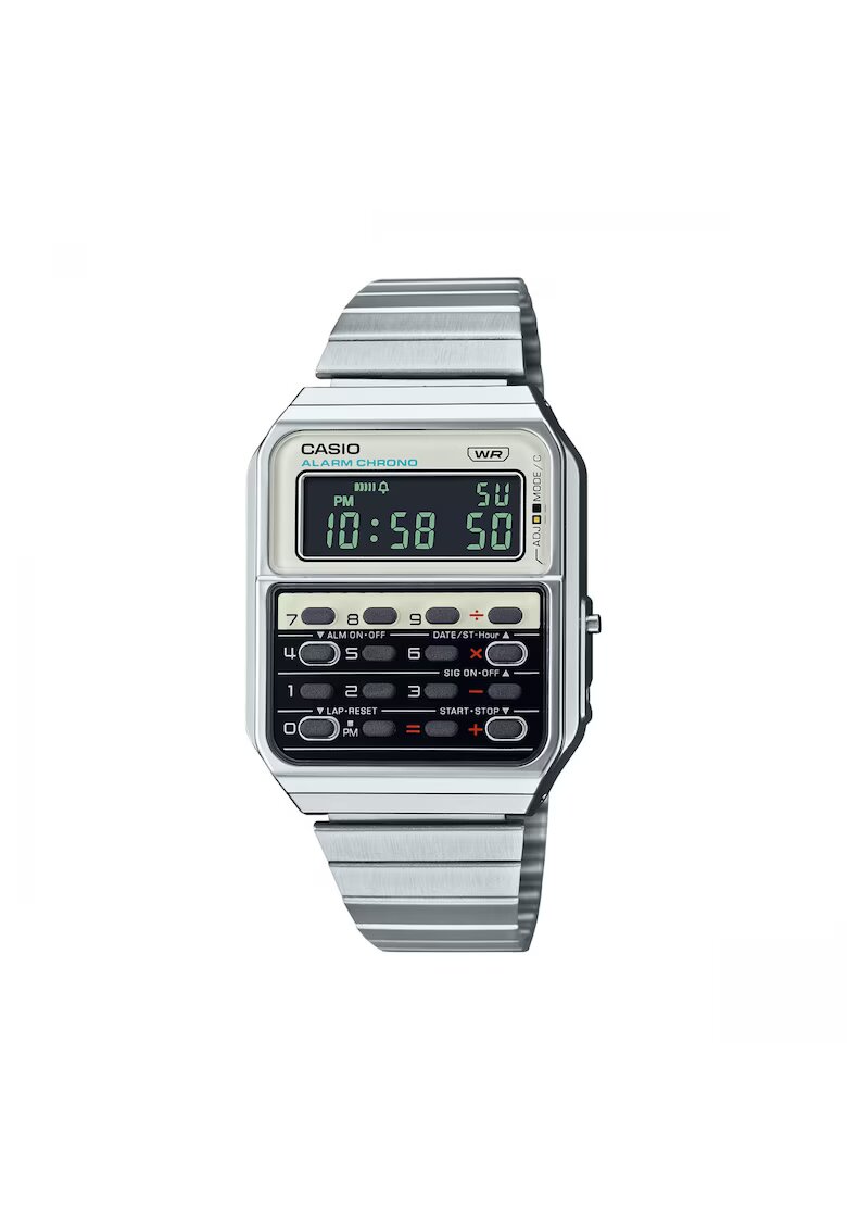 Casio Ceas Vintage Edgy Calculator CA-500WE-7BEF