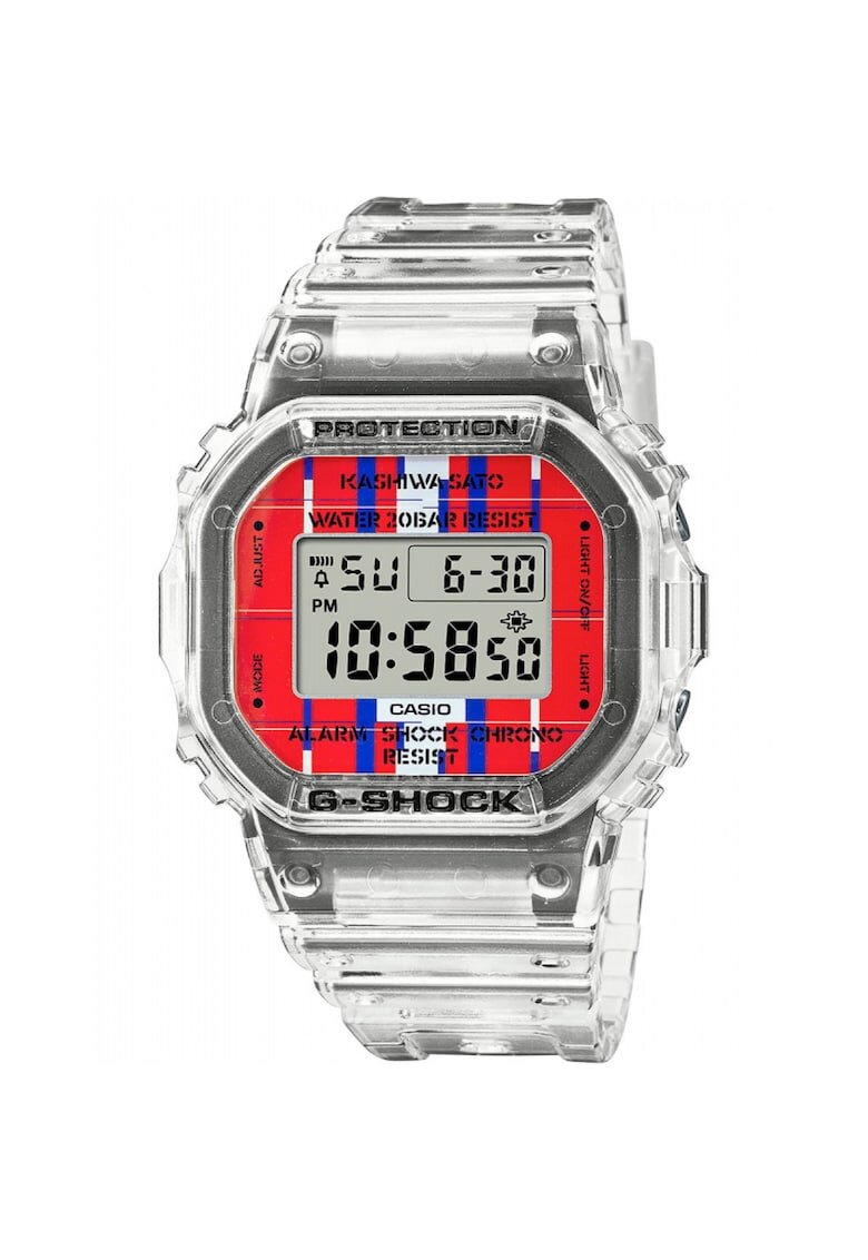 Casio G-Shock Ceas Barbati - Digital DWE-5600KS-7ER - Set cu 2 bratari si carcase suplimentare