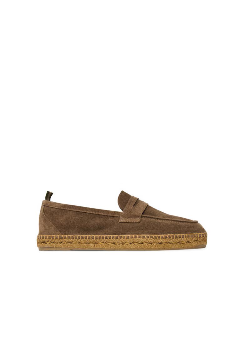 Castañer Espadrile barbati 023417-4195 - Piele naturala - Maro