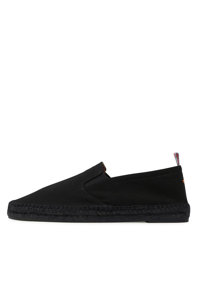 Castañer Espadrile barbati 21819 - Piele naturala - Negru