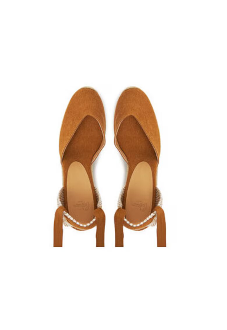 Castañer Espadrile dama 021668-1005 - Textil - Maro