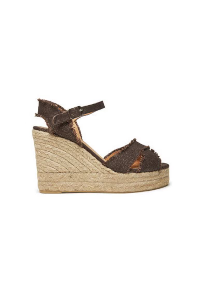 Castañer Espadrile dama 022360-4028 - Textil - Maro