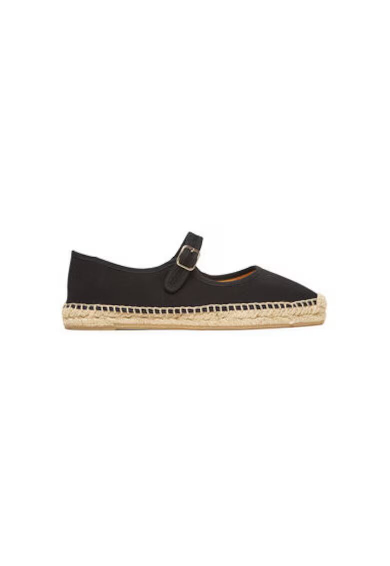 Castañer Espadrile dama 025551-100 - Textil - Negru - Negru