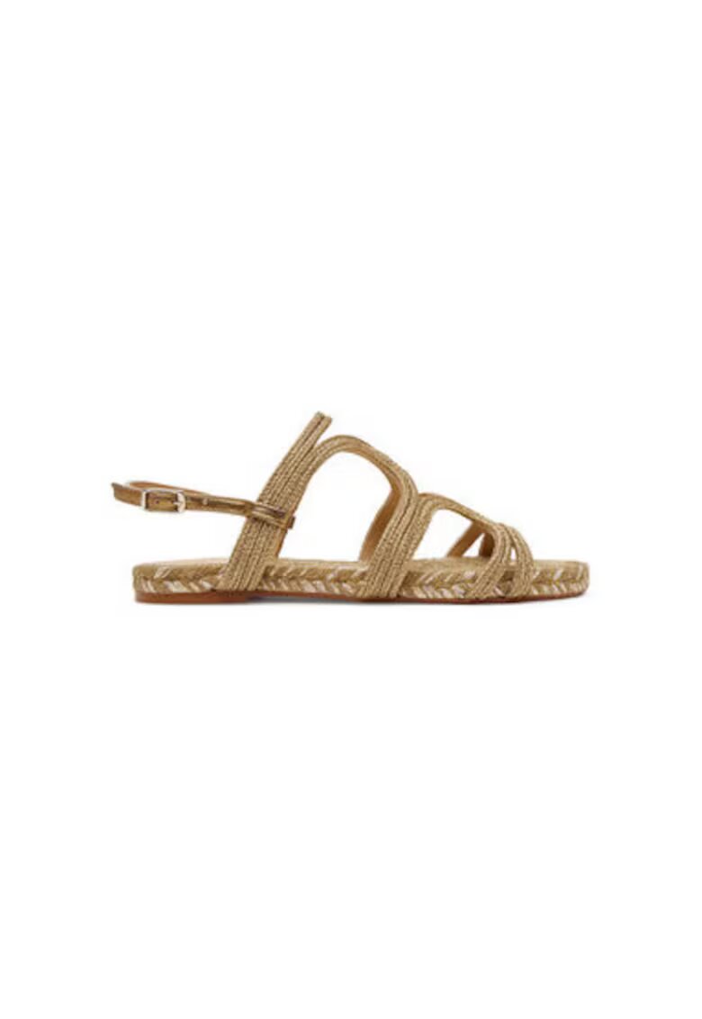 Castañer Espadrile dama 025585-3006 - Textil - Auriu