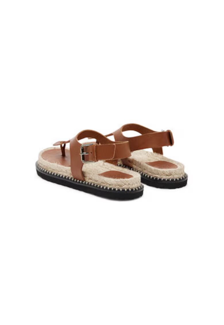 Castañer Espadrile dama 025672-2003 - Piele naturala - Maro