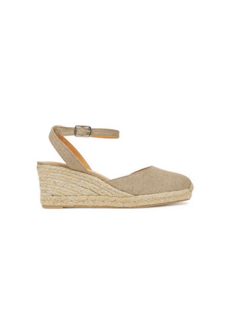 Castañer Espadrile dama 025747-3003 - Textil - Gri