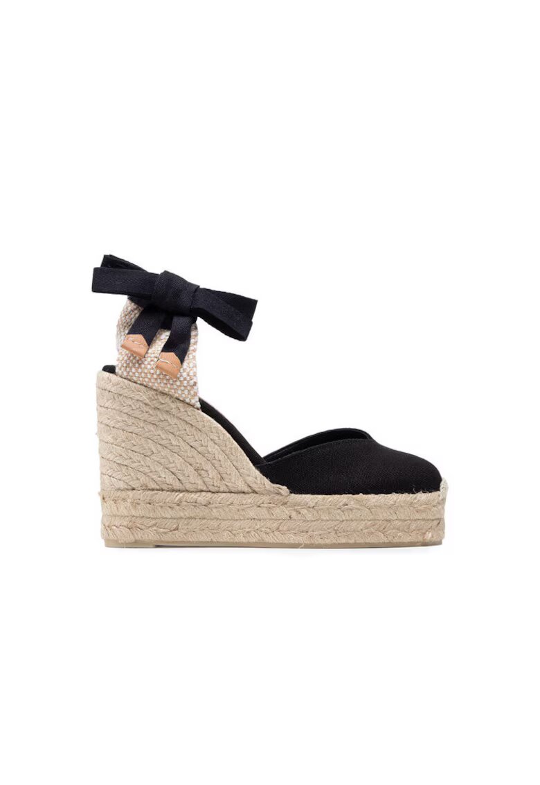 Castañer Espadrile dama 208361293 - Textil - Negru - Negru