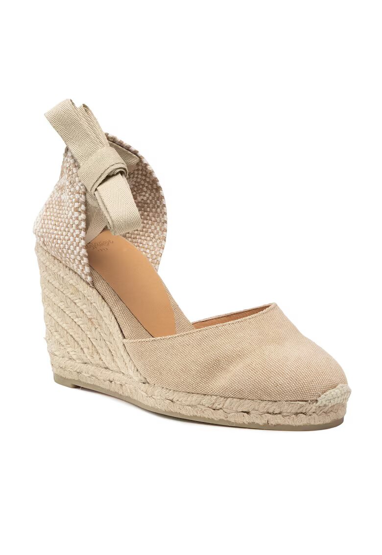 Castañer Espadrile dama 21642 - Textil - Bej