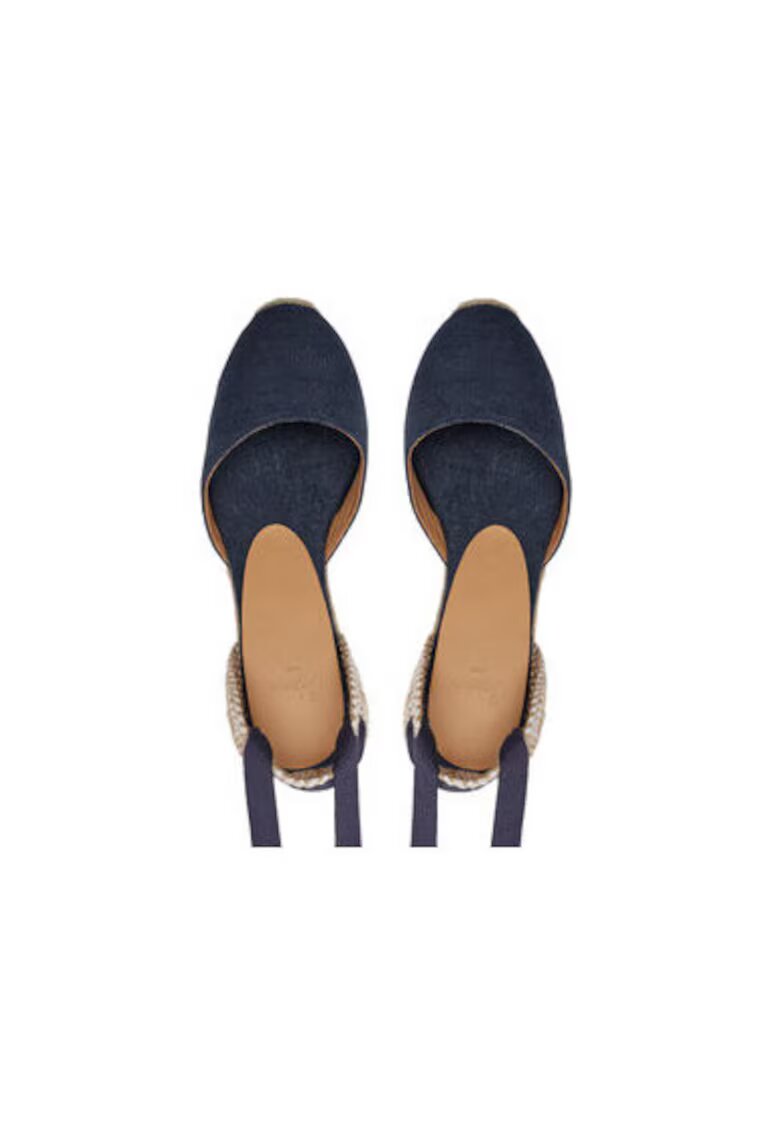 Castañer Espadrile dama 21644 - Textil - 36 EU - Albastru