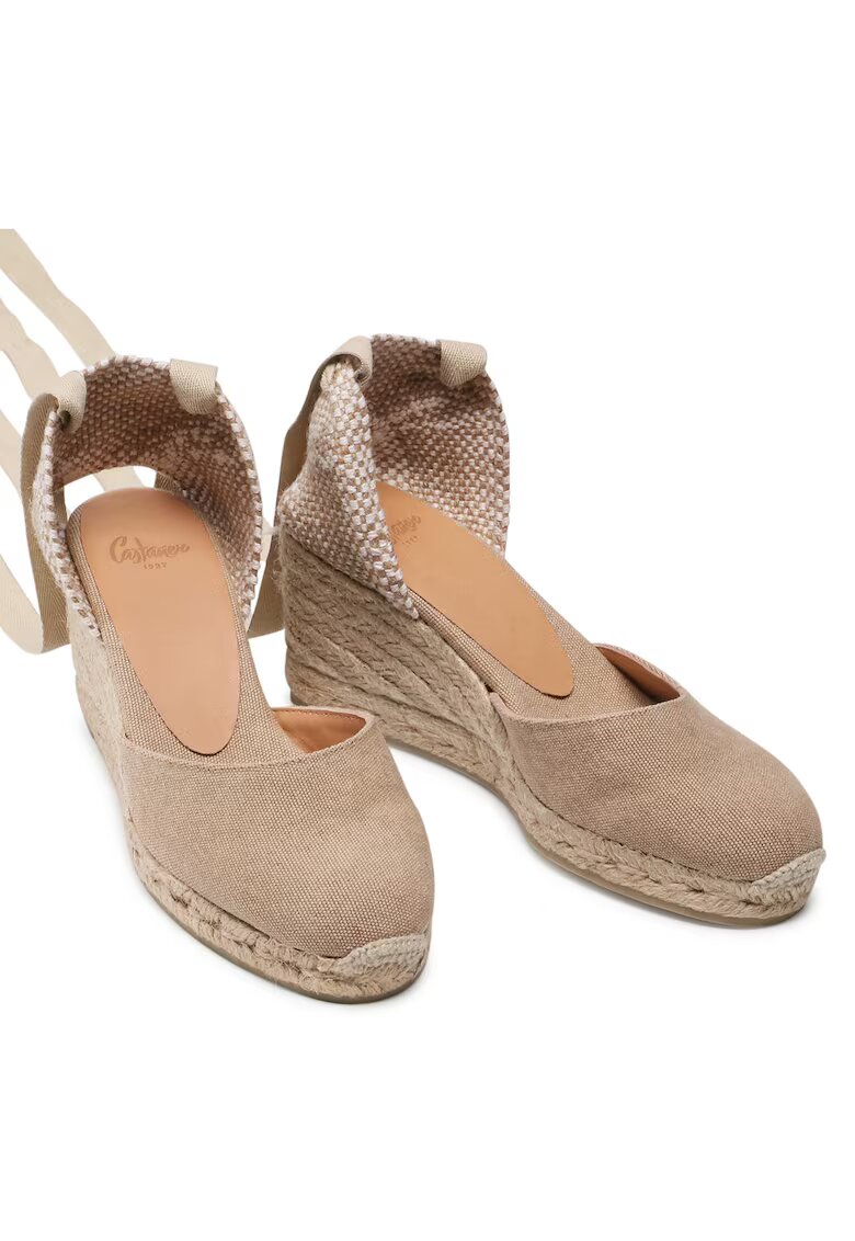 Castañer Espadrile dama 21644 - Textil - 39 EU - Bej